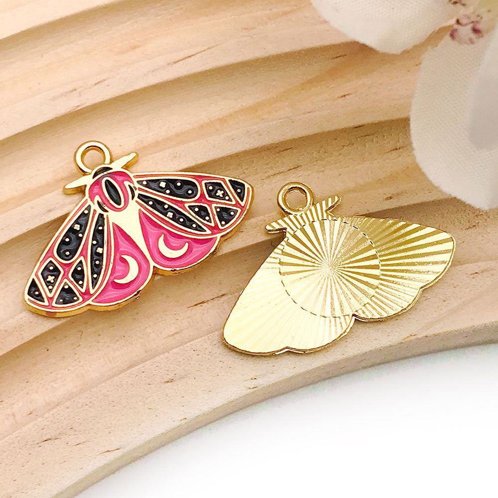 WWholesale Insect Butterfly Moth DIY Necklace Pendant Accessories